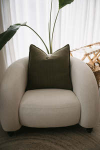 Textiles: Cassia Cushion in Military