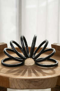 Slinky Sculpture - Black