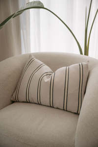 Cushions: Vinnie Lumbar Cushion in Glacier
