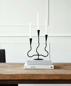 Homewares Objects: Circa Triple Candle Holder