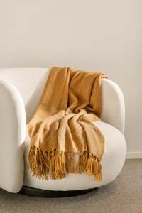 Textiles: Richmond Throw in Cinnamon