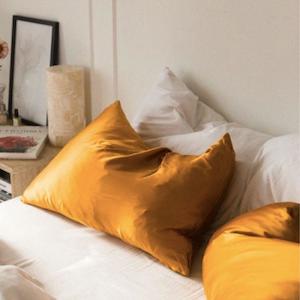 Penney Bennett: Silk Pillowcase in Marigold
