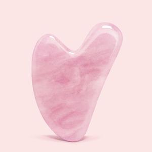 Gildie Lifestyle: Rose Quartz Gua Sha Facial Stone
