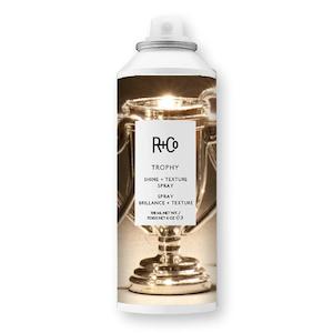 Texture Sprays Dusts: R+Co Trophy Shine & Texture Spray