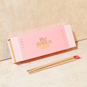 All Of Salon Except Gildie: The Golden Altar Natural Incense - Rose & Vetiver