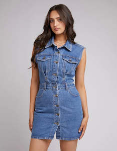 Kennedy Denim Mini Dress