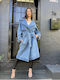 Denim Trench Coat