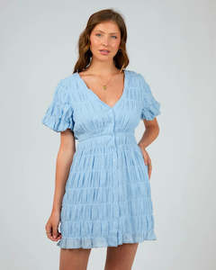 New Arrivals: Maude Mini Dress - Ocean Blue