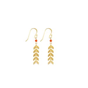 Desert Wildflower Earrings Gold Sachii