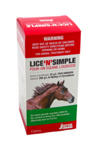Flies & Sun Fountain City Saddlery: Lice ‘N’ Simple