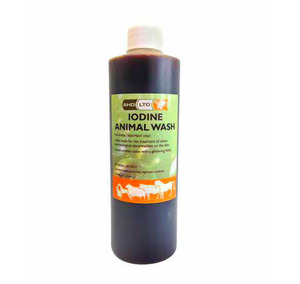 Medicated Wash Fountain City Saddlery: AHD Iodine Animal Wash