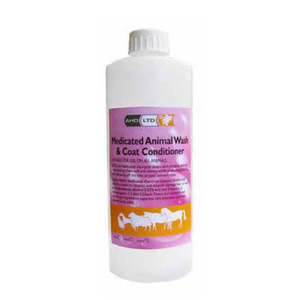 Medicated Animal Coat Wash and Conditioner