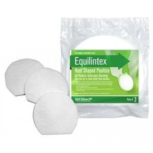 Products: Vet Direct Equilintex Hoof Shaped 3Pk