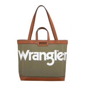Wrangler Canvas Iconic Logo Tote