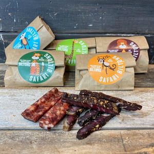 Products: Kids Lunch Pack - Cabanossi & Biltong - Safari Biltong