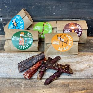 Products: Kids Lunch Pack - Cabanossi, Droëwors & Biltong - Safari Biltong