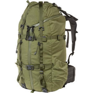 Mystery Ranch: Mystery Ranch Terraframe 3-Zip 50 Backpack - Loden