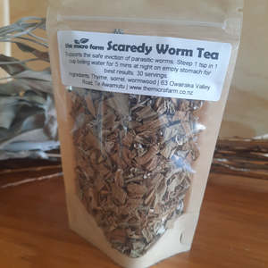 Herbal Teas: Scaredy Worm Tea