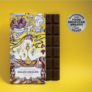 Chocolate: Chovolate bar gingernutty (organic) 90g