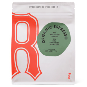 Products: Espresso Coffee (Organic) 250g