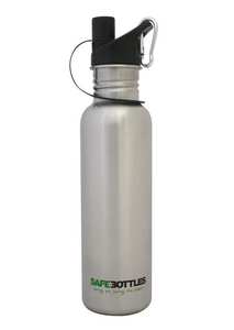 Products: 750ml SafeBottle Silver - SafeBottlesSafeBottles - saving you, saving the planet