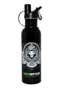 750ml SafeBottle Lion Crest - SafeBottlesSafeBottles - saving you, saving the planet
