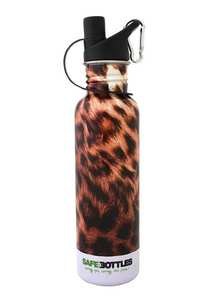 Products: 750ml SafeBottle Leopard Print - SafeBottlesSafeBottles - saving you, saving the planet