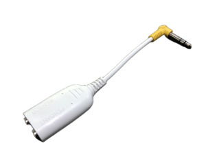 Adapters: 6.35mm Adapter: 6.35mm Stereo Plug to 1x Stereo & 1x Mono 6.35mm Sockets