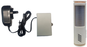 Safeguard Wireless: Wireless PIR Transmitter and Receiver Combo