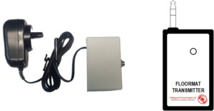 Wireless Floor Mat Transmitter and Receiver Combo