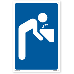 Products: Mandatory Drinking Water Facility Safety Sign SafeTradie