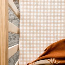 Safe T Sleep Sleepwrap Baby Wrap: Snuggly Jacks | Sand Gingham Fitted Cot Sheet