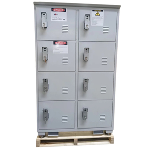Products: Heavy Duty Lithium-Ion Battery Cabinet 8 Door Fire-Safe