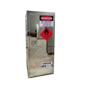 Multicab: 250L MULTICAB Dangerous Goods Storage 304 Stainless Steel Cabinet