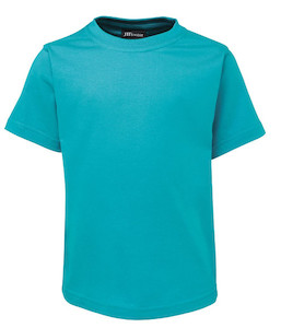 Children's Collection: 1KT JB's Kids Cotton Tee, Jade, Sizes 2 to 14 - Safety Equipment NZ, Tauranga, Hamilton, Cambridge, Rotorua, BOP