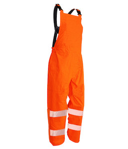 801178 Safe-T-Tec Essentials Waterproof Flame Retardant PU Coated Bibs Trousers,&hellip;