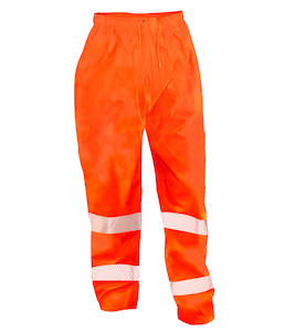 801271 Safe-T-Tec Torrential Waterproof Trousers, Orange, Sizes S to 8XL - Safet&hellip;