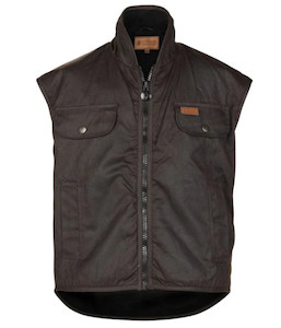 Children's Collection: 6071 Outback Oilskin Childrens Vest, Sizes XS to XL - Safety Equipment NZ, Tauranga, Hamilton, Cambridge, Rotorua, BOP