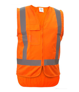 Ttmc W22 Compliant: PCV1500 Caution TTMC-W22 Day/Night Safety Vest, Orange, Sizes 3XS to 14XL - Safety Equipment NZ, Tauranga, Hamilton, Cambridge, Rotorua, BOP
