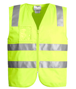 Products: ZV998 Syzmik Unisex Day/Night Hi Vis Zip Vest, Yellow, Sizes XS to 7XL - Safety Equipment NZ, Tauranga, Hamilton, Cambridge, Rotorua, BOP