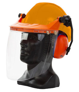 TN1R-VC Esko Tuff-Nut Ratchet Hard Hat Visor Combo, Orange - Safety Equipment NZ&hellip;