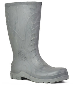 Products: 892-72013 Bata Handyman Eco PVC Grey Non-Safety Gumboot, Sizes 6 to 13 - Safety Equipment NZ, Tauranga, Hamilton, Cambridge, Rotorua, BOP