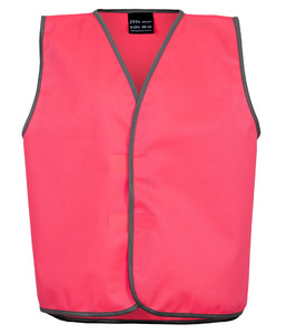 Children's Collection: 6HVSU JB's Childrens Hi-Vis Safety Vest, Pink, Sizes 0-2 to 12-14 - Safety Equipment NZ, Tauranga, Hamilton, Cambridge, Rotorua, BOP