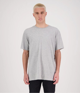 T101 Cloke Mens Outline T-Shirt, Grey Marle, Sizes S to 7XL - Safety Equipment N&hellip;