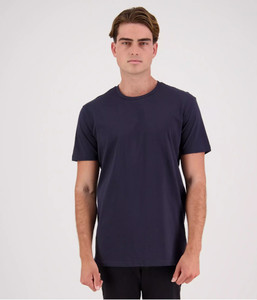 T101 Cloke Mens Outline T-Shirt, Navy, Sizes S to 9XL - Safety Equipment NZ, Tau&hellip;