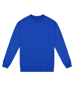 CSIK Cloke Kids Standard Crew Neck Sweat, Bright Royal, Sizes 4 to 14 - Safety E&hellip;