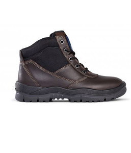 917030 Caution Mongrel Lace Up Non-Safety Boot, Claret/Brown, Sizes 3 to 14 - Sa&hellip;