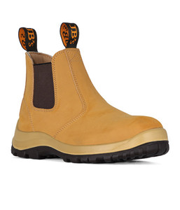 9F8 JB's Traditional Soft Toe Elastic Sided Non-Safety Boot, Wheat, Sizes 3 to 1&hellip;