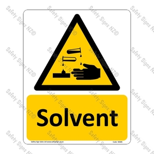 WA85 – Solvent Sign