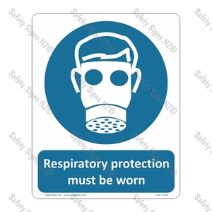 MA54 – Respiratory Protection Must be Worn Sign